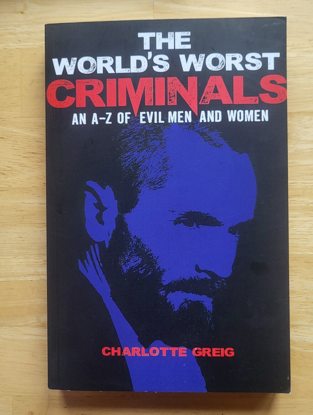 The World's Worst Criminals A-Z Charlotte Greig Book
